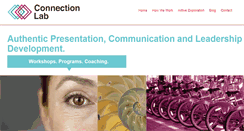 Desktop Screenshot of connectionlaboratory.com
